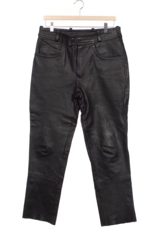 Мъжки панталон, Размер L, Цвят Черен, Естествена кожа, Цена 140,00 лв.