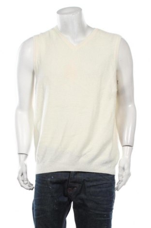 Мъжки пуловер Arrow, Размер L, Цвят Екрю, 55% рамия, 45% памук, Цена 27,00 лв.