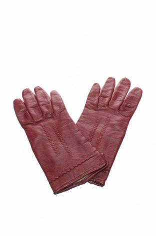 Γάντια, Χρώμα Κόκκινο, Γνήσιο δέρμα, Τιμή 29,69 €