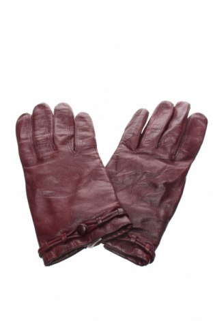 Γάντια, Χρώμα Κόκκινο, Γνήσιο δέρμα, Τιμή 28,45 €