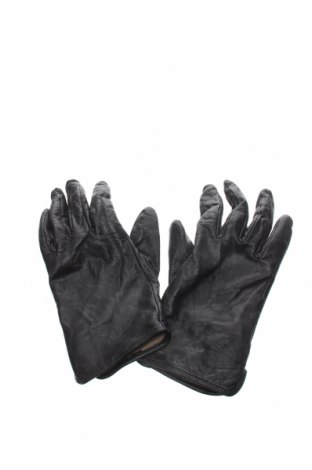 Γάντια, Χρώμα Μαύρο, Γνήσιο δέρμα, Τιμή 28,45 €