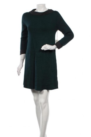 Рокля Adrienne Vittadini, Размер S, Цвят Зелен, 57% памук, 38% вискоза, 4% полиамид, Цена 170,05 лв.