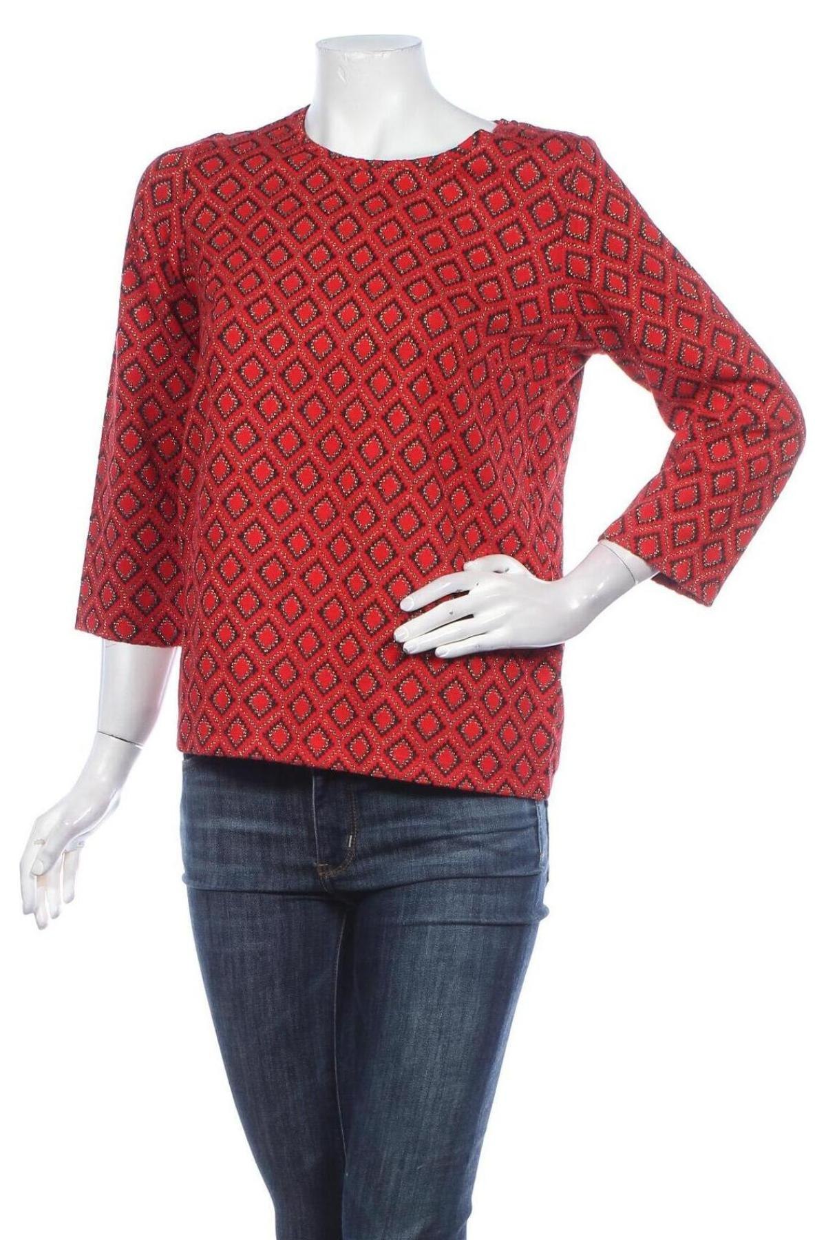 Γυναικεία μπλούζα, Μέγεθος XS, Χρώμα Κόκκινο, Τιμή 1,73 €