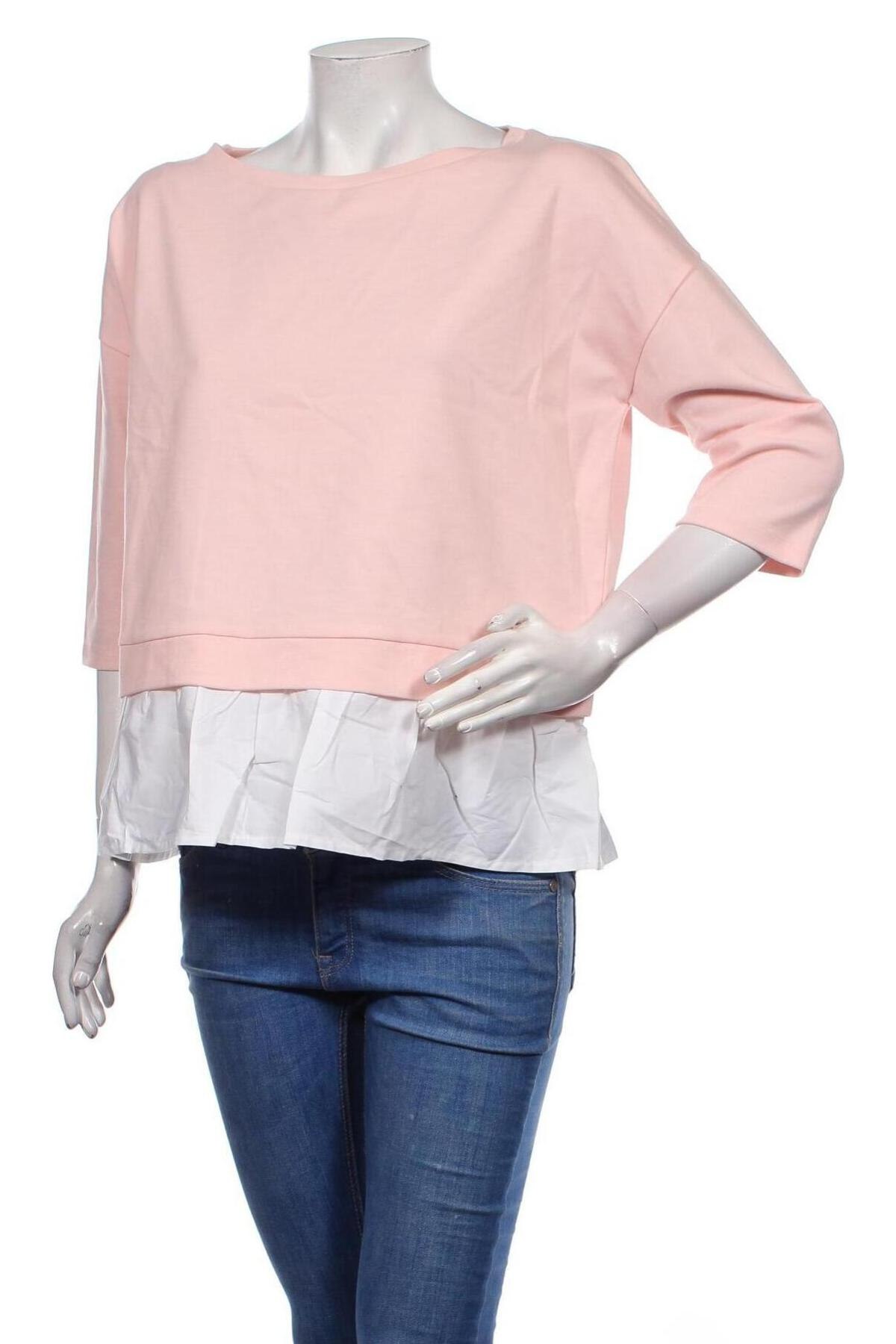 Γυναικεία μπλούζα Comma,, Μέγεθος L, Χρώμα Ρόζ , Τιμή 42,14 €