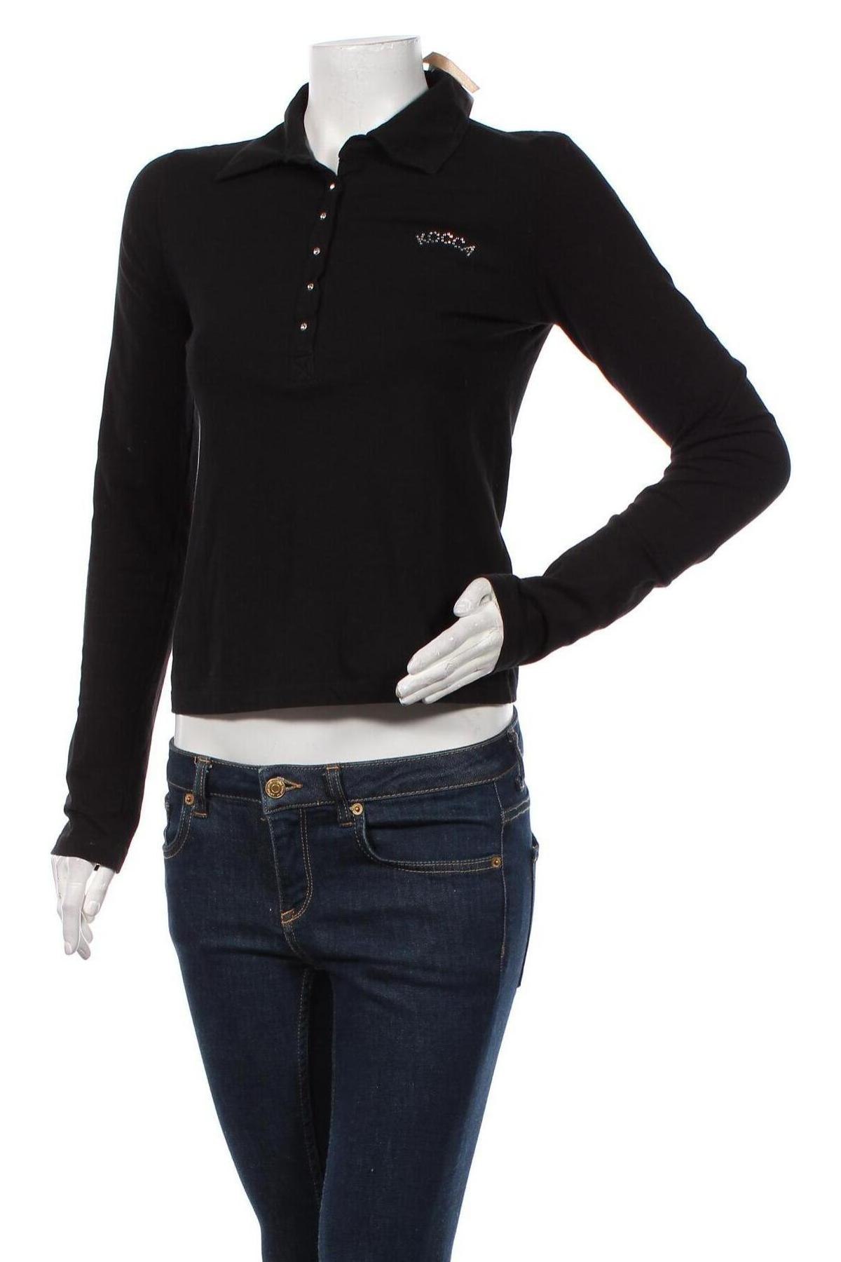 Γυναικεία μπλούζα Kocca, Μέγεθος S, Χρώμα Μαύρο, Τιμή 32,78 €