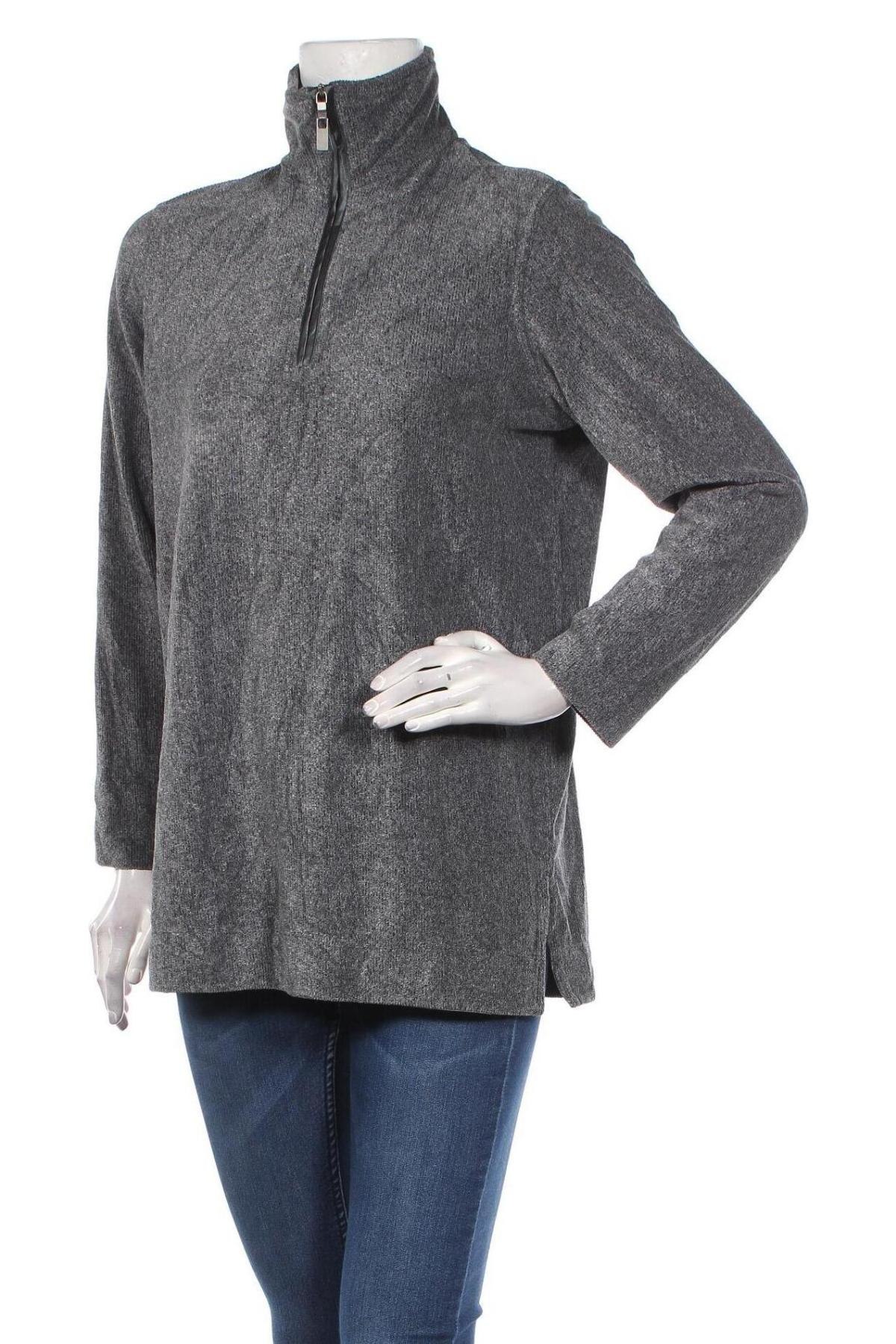 Γυναικεία μπλούζα Liz Claiborne, Μέγεθος M, Χρώμα Γκρί, Τιμή 21,65 €