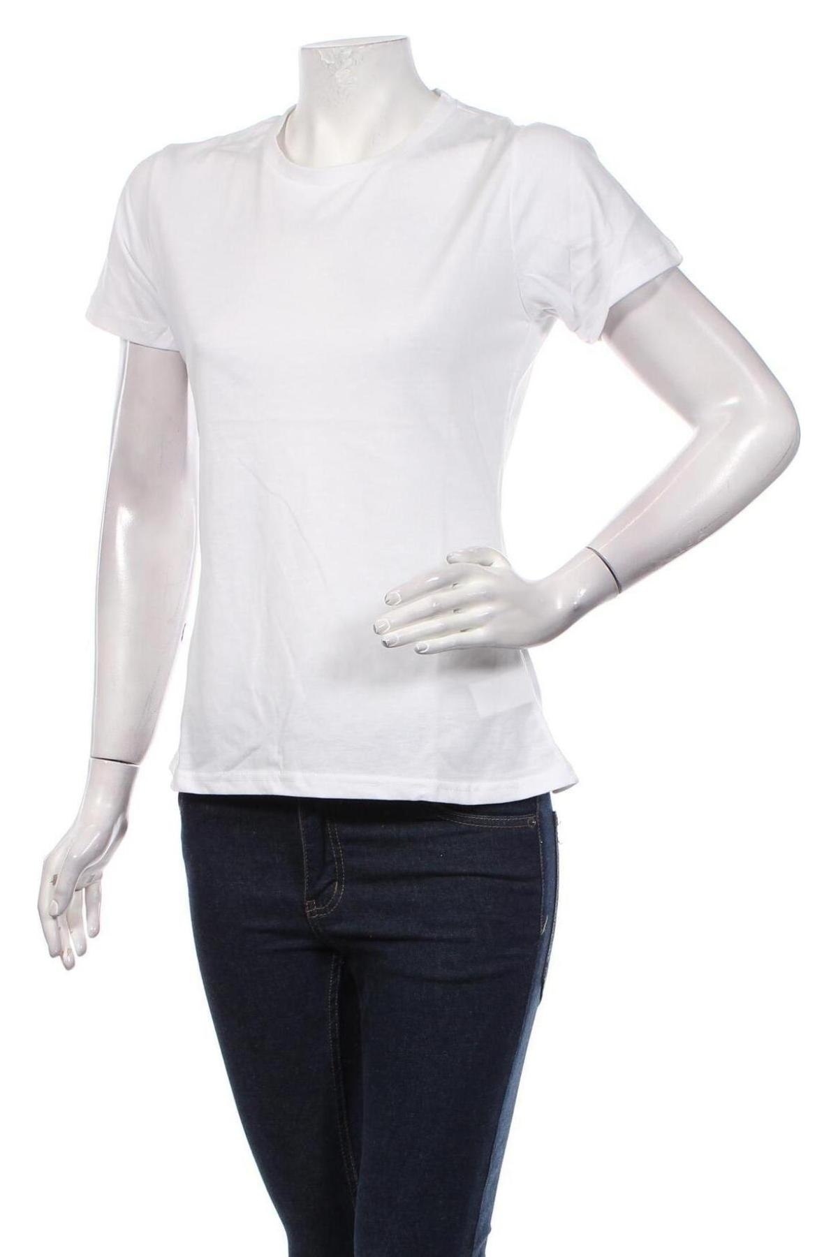 Γυναικείο t-shirt Ginger, Μέγεθος S, Χρώμα Λευκό, 20% βαμβάκι, 80% πολυεστέρας, Τιμή 8,76 €