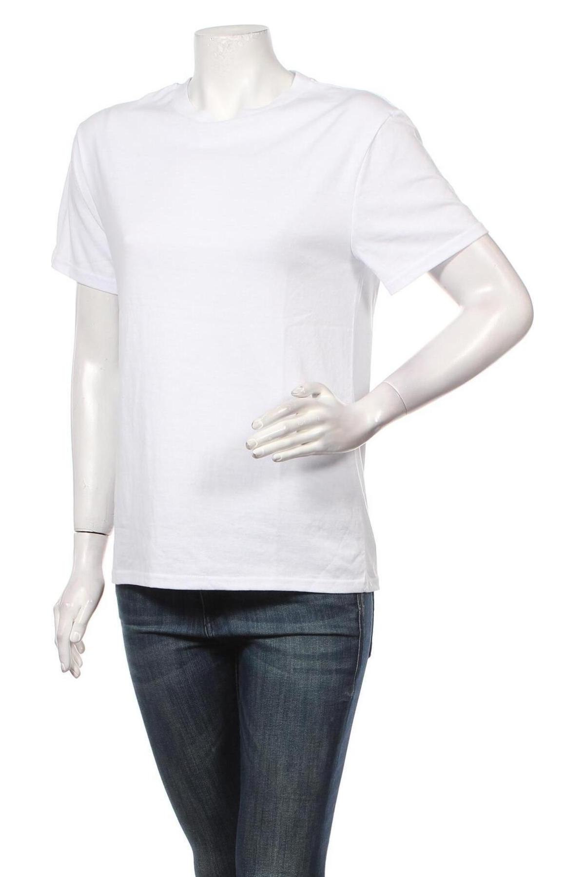 Γυναικείο t-shirt London, Μέγεθος M, Χρώμα Λευκό, Βαμβάκι, Τιμή 6,10 €