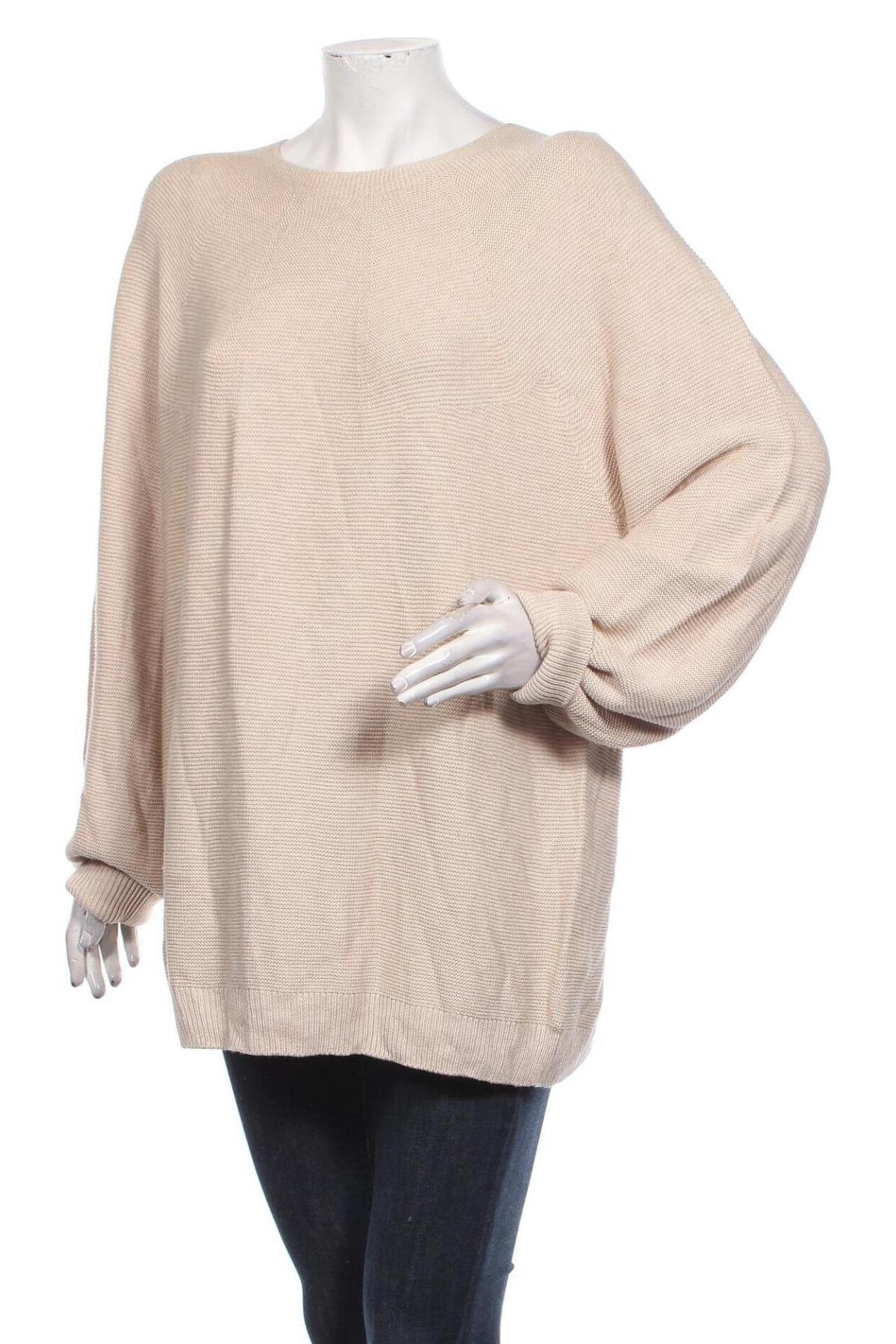 Дамски пуловер S.Oliver, Размер XL, Цвят Бежов, Цена 55,60 лв.