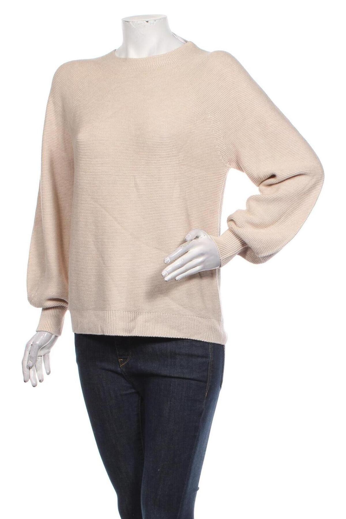 Дамски пуловер S.Oliver, Размер S, Цвят Бежов, Цена 55,60 лв.