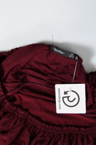Damen Shirt Bershka, Größe XS, Farbe Rot, Preis € 1,59