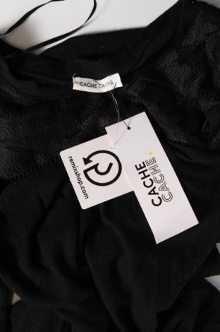 Γυναικεία μπλούζα Cache Cache, Μέγεθος XS, Χρώμα Μαύρο, Τιμή 15,98 €