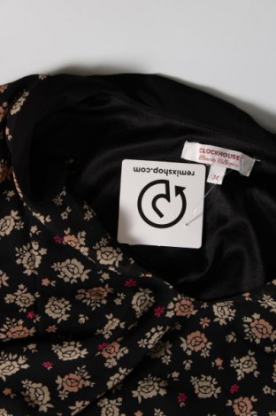 Дамска блуза Clockhouse, Размер XS, Цвят Многоцветен, Цена 3,99 лв.