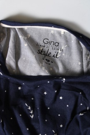 Дамска блуза Gina, Размер S, Цвят Син, Цена 19,00 лв.