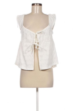 Дамска блуза Gina Tricot, Размер L, Цвят Бял, Цена 11,20 лв.