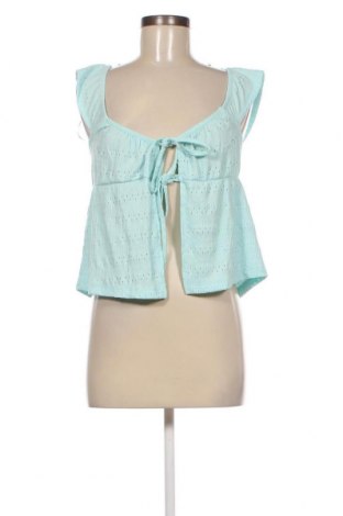 Γυναικεία μπλούζα Gina Tricot, Μέγεθος M, Χρώμα Μπλέ, Τιμή 3,71 €