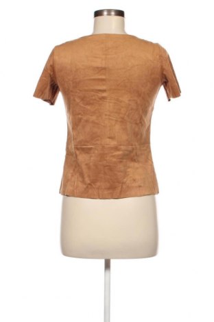 Γυναικεία μπλούζα Gina Tricot, Μέγεθος XS, Χρώμα Καφέ, Τιμή 9,28 €