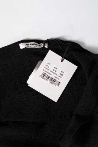 Γυναικεία μπλούζα Glamorous, Μέγεθος L, Χρώμα Μαύρο, Τιμή 5,94 €