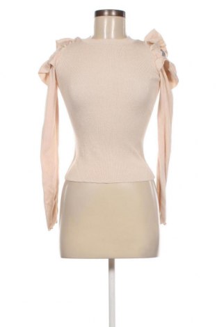 Γυναικεία μπλούζα H&M, Μέγεθος XS, Χρώμα  Μπέζ, Τιμή 2,76 €