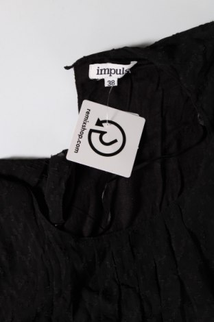 Γυναικεία μπλούζα Impulse, Μέγεθος M, Χρώμα Μαύρο, Τιμή 11,75 €