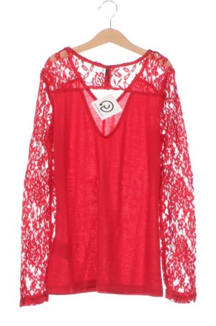 Γυναικεία μπλούζα Jean Pascale, Μέγεθος XS, Χρώμα Κόκκινο, Τιμή 2,00 €