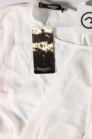 Γυναικεία μπλούζα Mango, Μέγεθος M, Χρώμα Λευκό, Τιμή 4,18 €