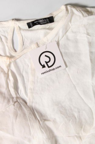 Γυναικεία μπλούζα Mango, Μέγεθος M, Χρώμα Λευκό, Τιμή 4,45 €