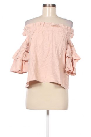 Дамска блуза NA-KD, Размер XS, Цвят Розов, Цена 72,00 лв.