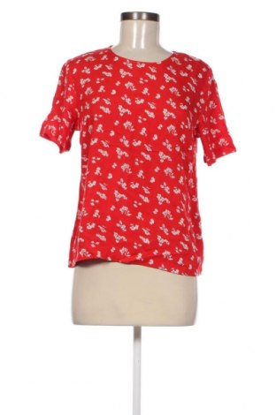 Γυναικεία μπλούζα Pieces, Μέγεθος S, Χρώμα Κόκκινο, Τιμή 8,45 €