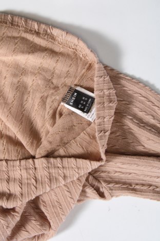Дамска блуза SHEIN, Размер XL, Цвят Бежов, Цена 5,89 лв.