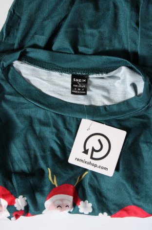 Γυναικεία μπλούζα SHEIN, Μέγεθος S, Χρώμα Πράσινο, Τιμή 1,65 €