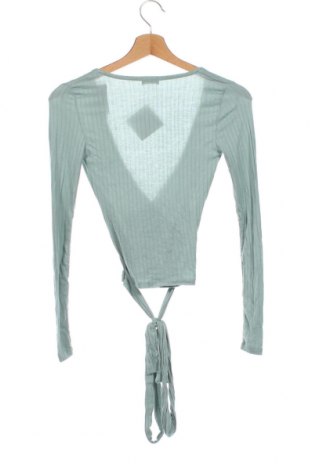 Дамска блуза Undiz, Размер XS, Цвят Зелен, Цена 8,64 лв.