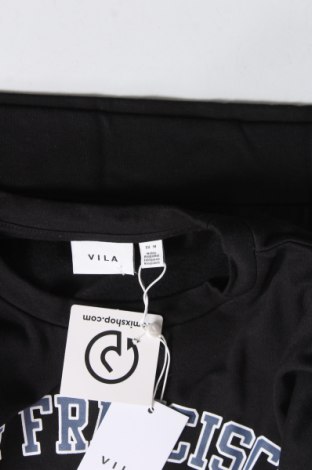 Γυναικεία μπλούζα VILA, Μέγεθος M, Χρώμα Μαύρο, Τιμή 11,96 €