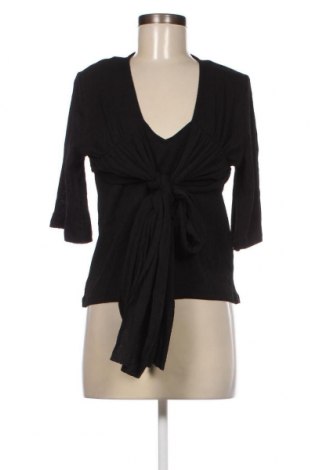 Дамска блуза Zara, Размер S, Цвят Черен, Цена 3,80 лв.