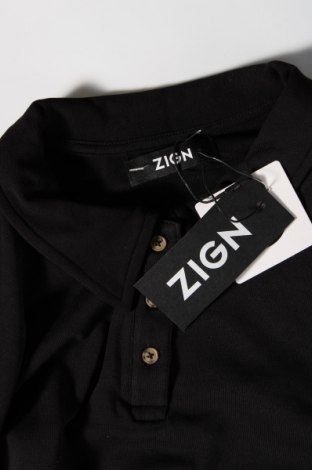 Γυναικεία μπλούζα Zign, Μέγεθος L, Χρώμα Μαύρο, Τιμή 3,71 €