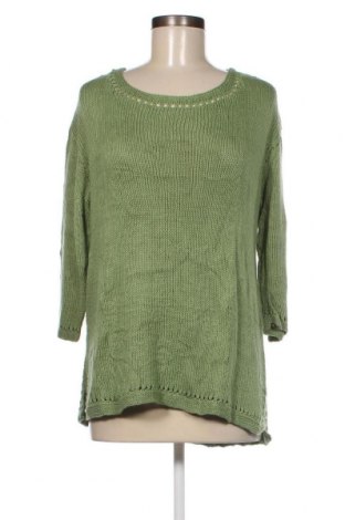 Damen Strickjacke, Größe L, Farbe Grün, Preis 2,42 €