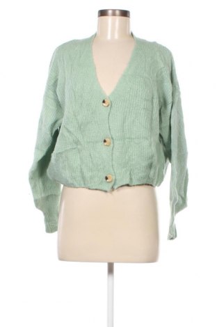 Damen Strickjacke, Größe L, Farbe Grün, Preis € 2,42