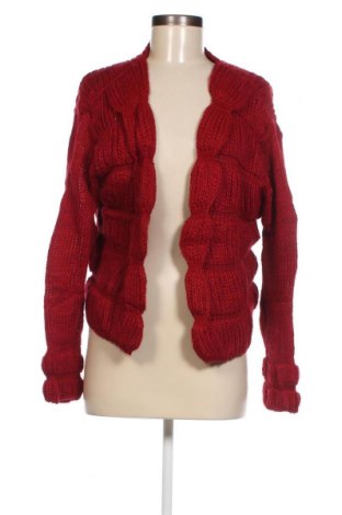 Damen Strickjacke, Größe M, Farbe Rot, Preis 2,22 €
