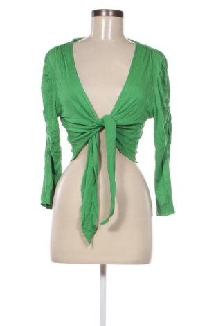 Дамска жилетка Atmos Fashion, Размер L, Цвят Зелен, Цена 5,51 лв.