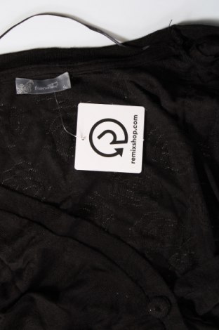 Γυναικεία ζακέτα Friendtex, Μέγεθος XL, Χρώμα Μαύρο, Τιμή 17,94 €