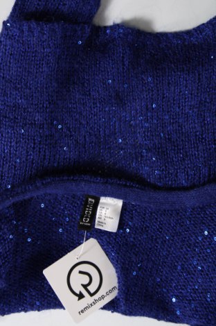 Γυναικεία ζακέτα H&M Divided, Μέγεθος M, Χρώμα Μπλέ, Τιμή 14,83 €
