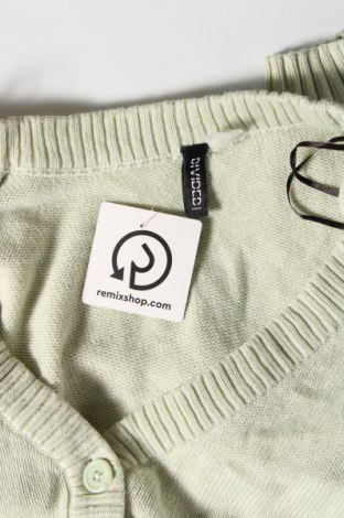 Damen Strickjacke H&M Divided, Größe L, Farbe Grün, Preis 20,18 €