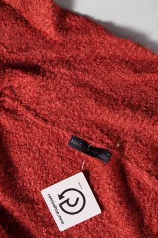 Damen Strickjacke Marks & Spencer, Größe M, Farbe Rot, Preis 2,23 €