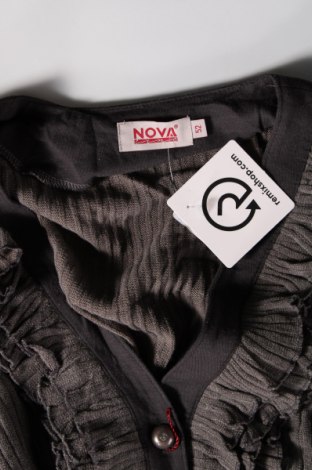 Damen Strickjacke Nova, Größe L, Farbe Grau, Preis 20,18 €