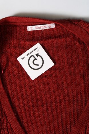 Damen Strickjacke Pull&Bear, Größe L, Farbe Rot, Preis 2,62 €