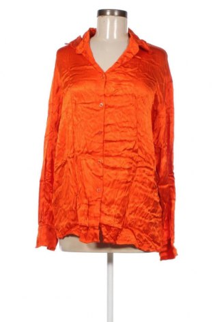 Γυναικείο πουκάμισο, Μέγεθος S, Χρώμα Πορτοκαλί, Τιμή 2,16 €