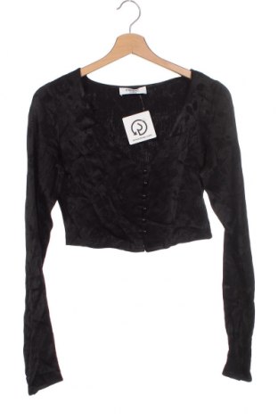 Γυναικείο πουκάμισο About You, Μέγεθος XS, Χρώμα Μαύρο, Τιμή 4,74 €