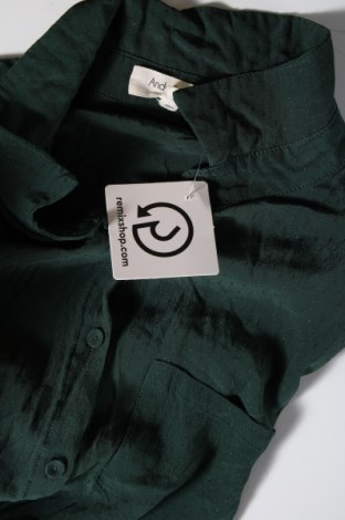 Γυναικείο πουκάμισο Andy & Lucy, Μέγεθος L, Χρώμα Πράσινο, Τιμή 3,71 €