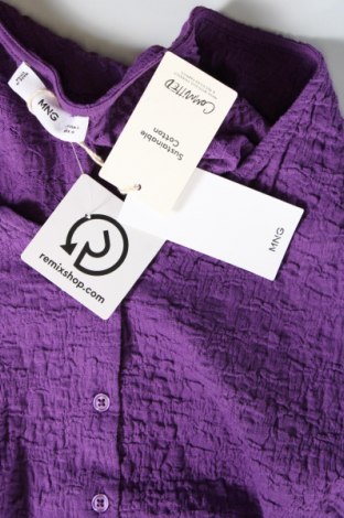 Γυναικείο πουκάμισο Mango, Μέγεθος L, Χρώμα Βιολετί, Τιμή 3,06 €