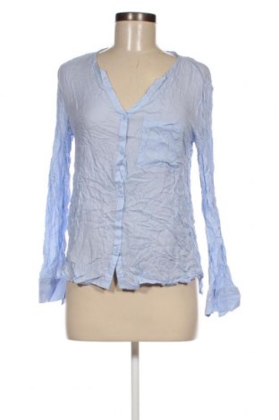 Γυναικείο πουκάμισο Mango, Μέγεθος M, Χρώμα Μπλέ, Τιμή 6,96 €